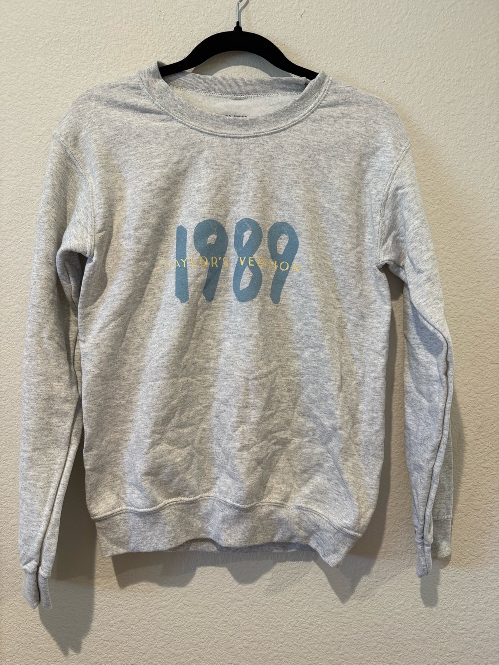 Gray '1989' Taylor’s Version Crewneck from Spotify